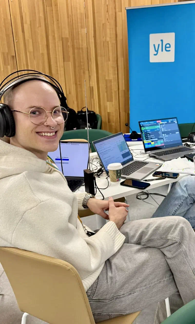 Here’s a memory from my time at a media house. The outside broadcast day had started at 5 AM — the photo was taken somewhere around 5:30 PM. The day’s tally: one dead Tieline ViA unit. It later turned out the latest firmware had a bug, which I’d managed to find at the exact moment a radio reporter was about to start recording their piece.